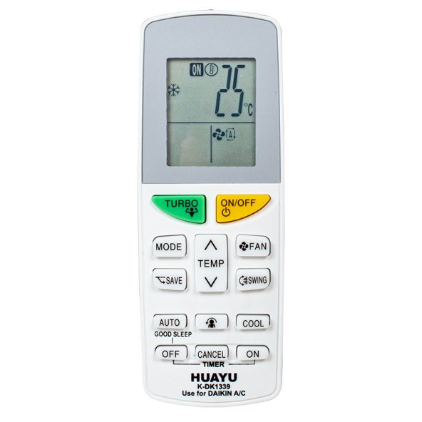 Huayu K-DK1339 Daikin Universal Klima Kumanda ürün görseli 1