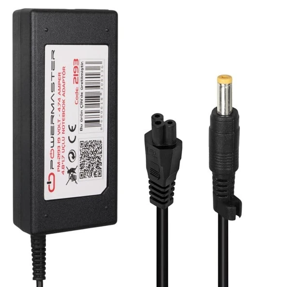 PTTAVM: Powermaster PM-2193 19 Volt - 4.74 Amper 4.8*1.7 Mm Uçlu ...