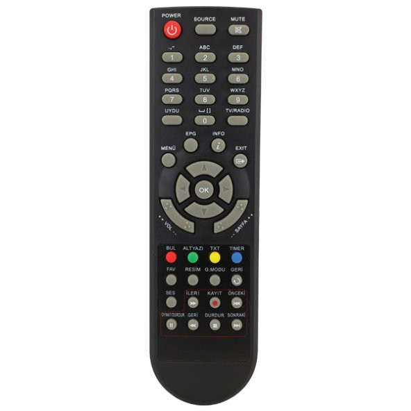 Hiremco Zapper HD Mini HD Uydu Alıcı Kumandası 33851 ürün görseli 1