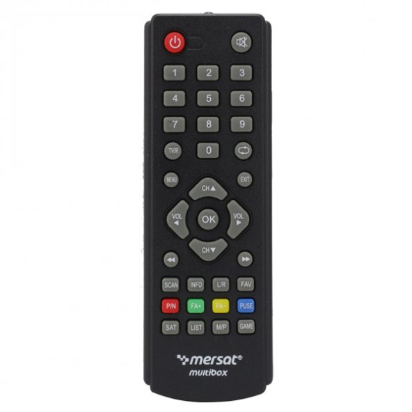 Yumatu Multiking - Mersat Multibox Scart - Hiremco Seoul Minibox Gold Game Tuşlu Uydu Alıcısı Kumandası ürün görseli 1