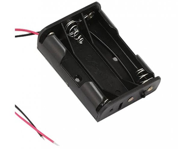 Powermaster IC-233-2 Pil Yuvası AA 3'Lü Kalem Pil - Resim 2