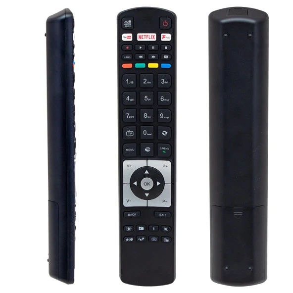 Vestel RC 5118F Black Fplay Netflix-Youtube-Play Tuşlu Lcd-Led Tv Kumanda ürün görseli 1