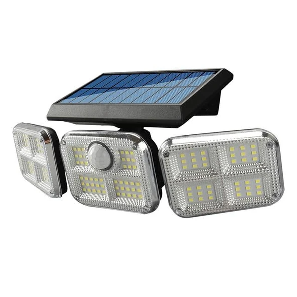 Powermaster FL-1727 Sensörlü 120 Ledli Solar Lamba - Resim 5