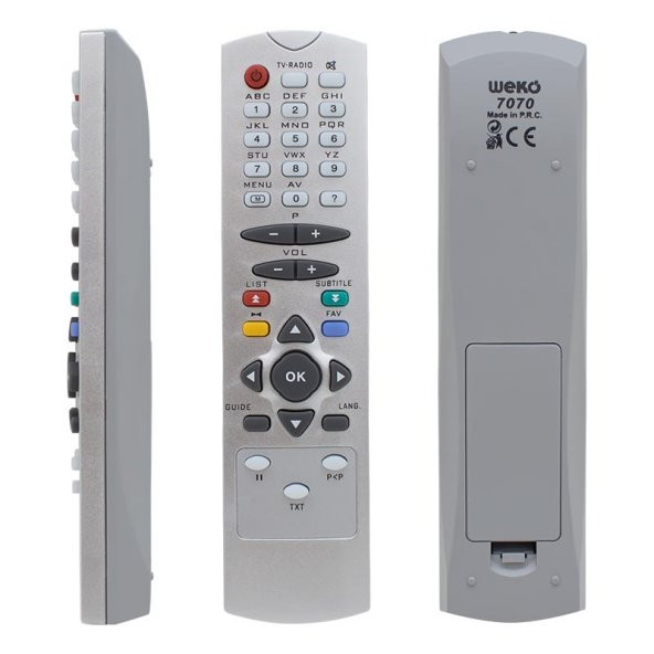 Vestel Seg 5000 FTA Uydu Alıcı Kumandası ürün görseli 1