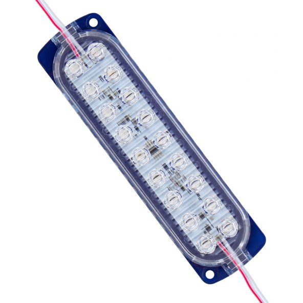 Powermaster 12 Volt 3.6 Watt Mavi Flaşlı Yanıp Sönen 2835 Modül Led ürün görseli 1