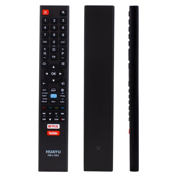Huayu RM-L1662 Netflix-Youtube Tuşlu Lcd-Led Tv Universal Kumanda ürün görseli 1