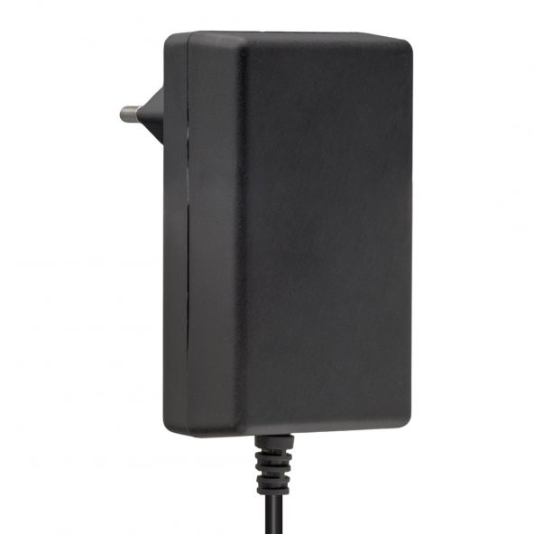 Weko 12 Volt - 1.5 Amper 5.5*2.5 Uçlu Yerli Üretim Plastik Kasa Priz Tipi Adaptör ürün görseli 1