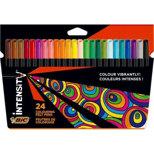 Bic Intensity Keçeli Boya Kalemi 24 Renk ürün görseli 1
