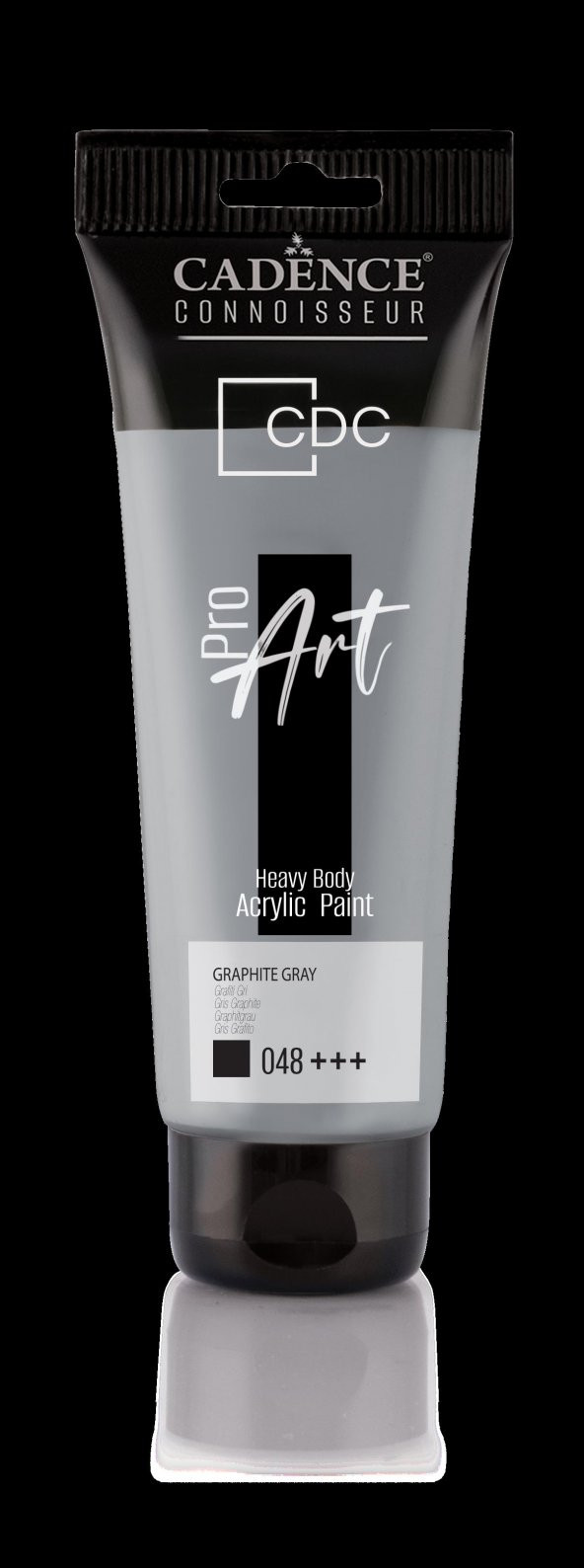 PROART HEAVY BODY AKRİLİK BOYA PR-048 GRAFİTİ GRİ 120ML ürün görseli 1