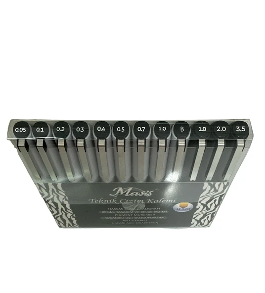 Masis Teknik Çizim Seti 12'Li Set - Resim 2