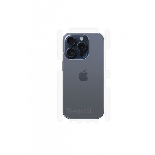 iPhone 15 Pro Arka ve Yan Koruyucu Poliüretan Film ürün görseli 1