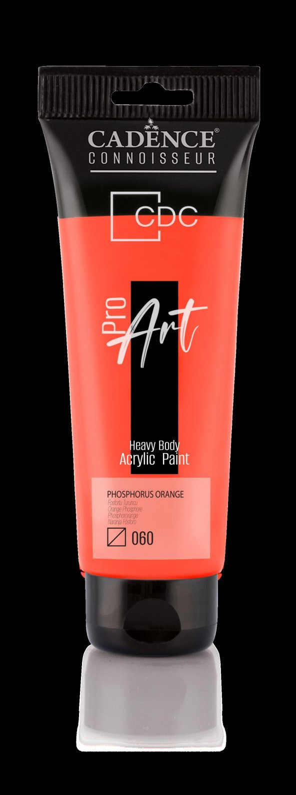 PROART HEAVY BODY AKRİLİK BOYA PR-060 FOSFORLU TURUNCU 120ML ürün görseli 1