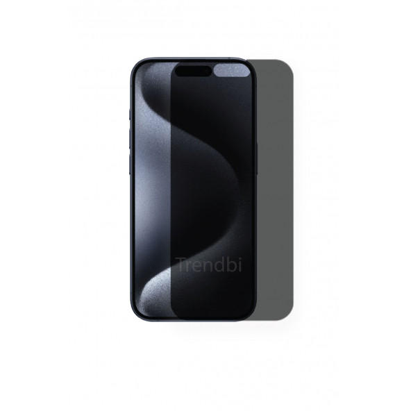 iPhone 15 Pro Parlak Hayalet Ekran Koruyucu Yandan Görünmeyen Film ürün görseli 1