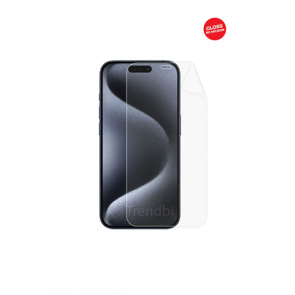 iPhone 15 Pro Ekran Koruyucu Tpu Film ürün görseli 1