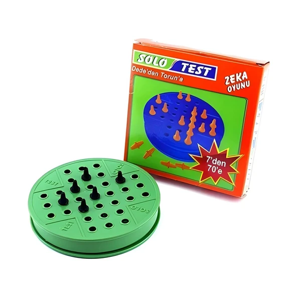 Solo Test Zeka Oyunu Akıl Oyunu Efsane Nostalji Oyun ürün görseli 1