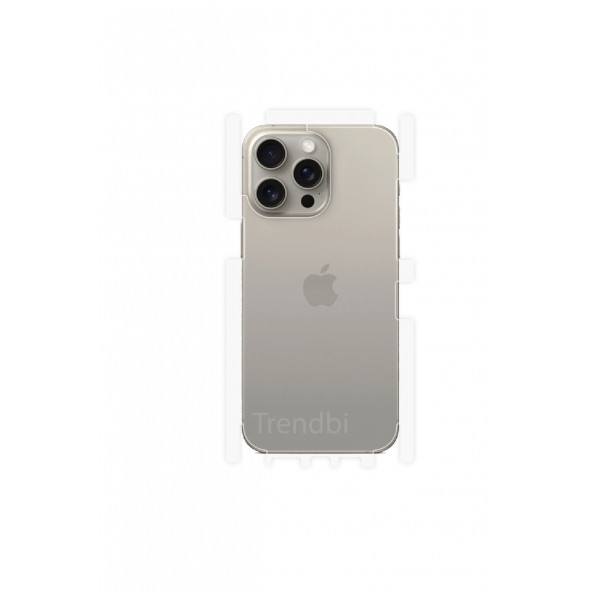 iPhone 15 Pro Max Arka Ve Yan Koruyucu Poliüretan Film ürün görseli 1