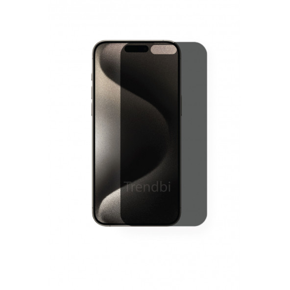 iPhone 15 Pro Max Mat Hayalet Ekran Koruyucu Yandan Görünmeyen Film ürün görseli 1