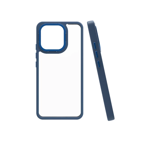 Gpack Xiaomi Mi 13 Kılıf Flora Kenar Renkli Arka Cam  Kamera Koruyucu Nano ürün görseli 1