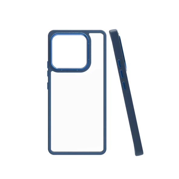 Gpack Xiaomi Mi 13 Pro Kılıf Flora Kenar Renkli Arka Cam  Kamera Koruyucu Nano ürün görseli 1