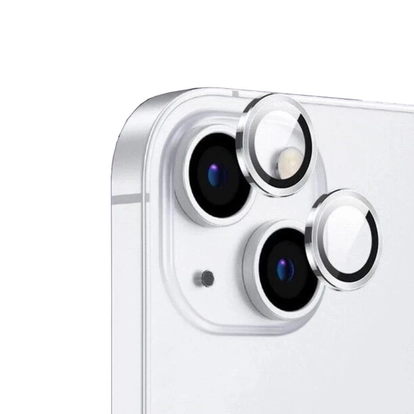 Gpack Apple iPhone 13 Kamera Koruyucu Safir Cam Metal A Kalite İnce Slim CL12 ürün görseli 1