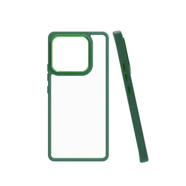 Gpack Xiaomi Mi 13 Pro Kılıf Flora Sert Silikon Arkası Cam Şeffaf ürün görseli 1