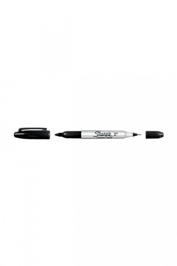 Sharpie Markör Permanent Twin Çift Uçlu Siyah Markör (1 Adet) - Resim 2