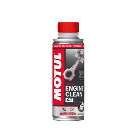 Motul Engine Clean Moto 200 Ml Motosiklet Motor İç Temizleyici ürün görseli 1