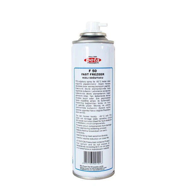 Beta 200 Ml Soğutucu Sprey - Resim 2