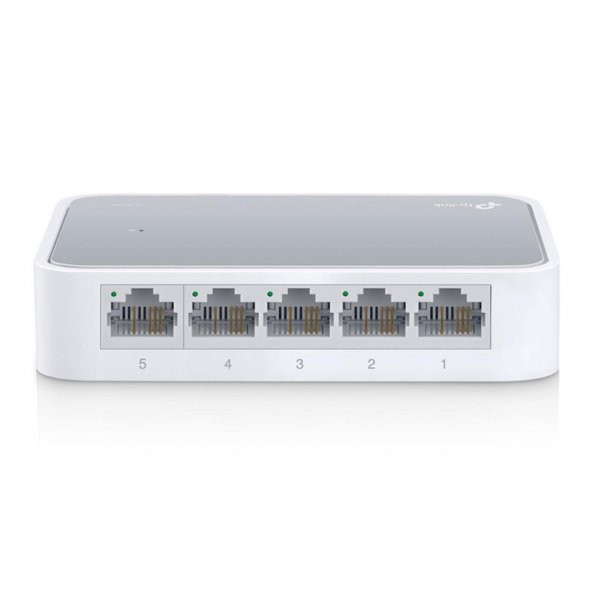TP-Link TL-SF1005D 5-Portlu 10/100Mbps Masaüstü Switch - Resim 5