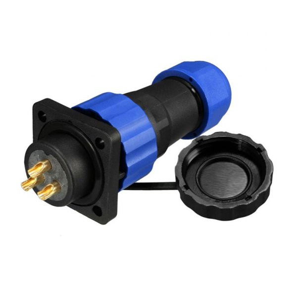 SD28 Su Geçirmez 3 Pin 28 Mm Dörtgen Konnektör ürün görseli 1