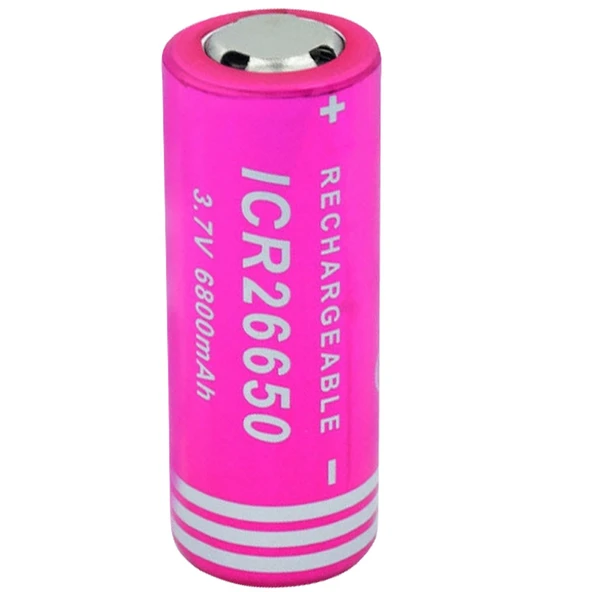 Efcell 3.7 Volt 4500 Mah ICR 26650 Şarj Edilebilir Pil ürün görseli 1