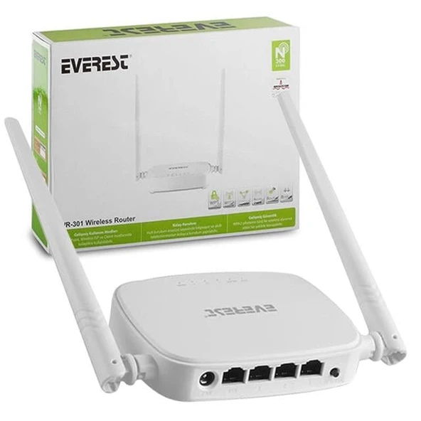 Everest EWR-301 300 Mbps Access Point Kablosuz Router - Resim 6