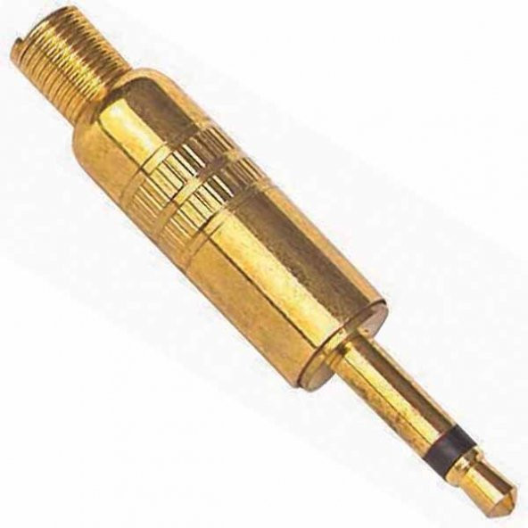 Powermaster 3.5 Mm Mono Gold Metal Jack Fiş ürün görseli 1