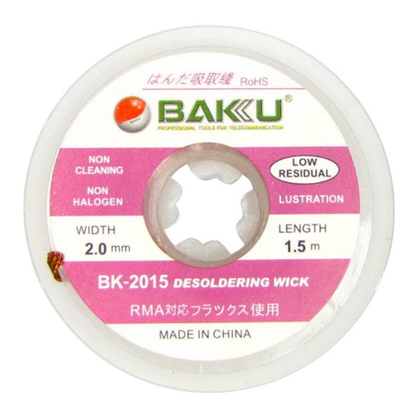 BAKU BK-2015 2MM 1.5 METRE LEHİM ALMA TELİ ürün görseli 1