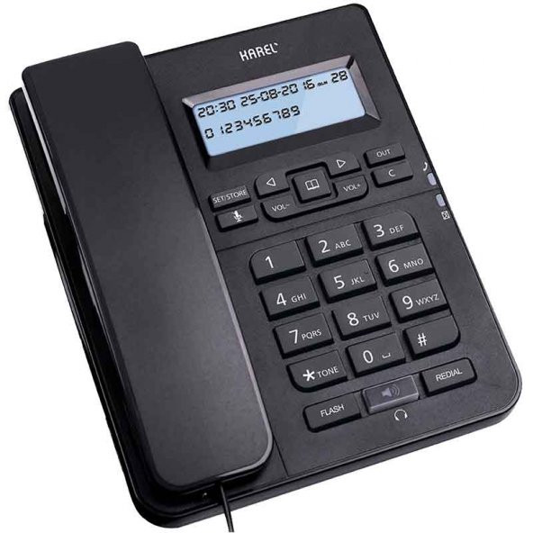 Karel TM-145 Kablolu Ekranlı Masaüstü Analog Telefon ürün görseli 1