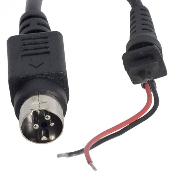 Dc Kablo 1.5 Metre 3 Pin'li Erkek ürün görseli 1