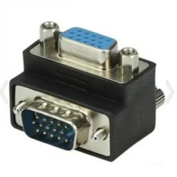 Powermaster Vga Dişi Erkek Çevirici 90° Derece L Tip ürün görseli 1