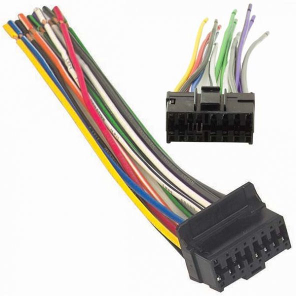 Pioneer PI16B-00 16 Pin Oto Teyp Bağlantı Soketi ürün görseli 1