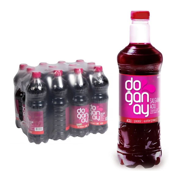 Doğanay Şalgam Suyu Acılı 1 Lt 1 Koli 12 Adet ürün görseli 1
