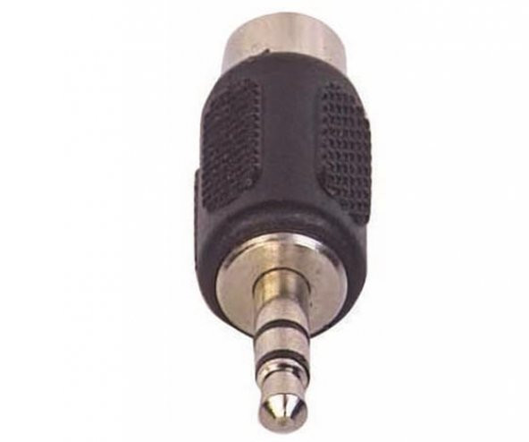 3.5 Mm Stereo Erkek - 1 Rca Tos Dişi Çevirici Jack ürün görseli 1