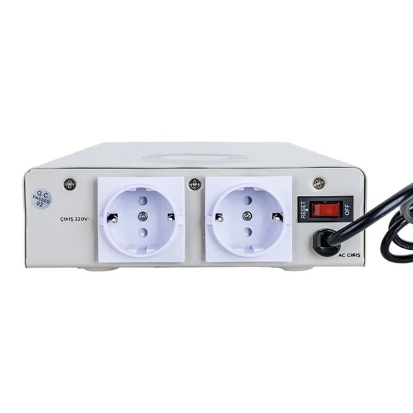 Powermaster SLIM-2000 Otomatik 2000 Watt Kombi Voltaj Regülatörü - Resim 9
