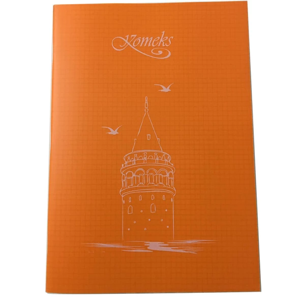 KOMEKS PP KAPAK DEFTER A4 60YP KARELI (0078) ürün görseli 1