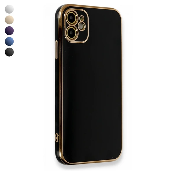 iPhone 11 Kılıf Luxury Seri Kamera Korumalı Silikon Kapak ürün görseli 1