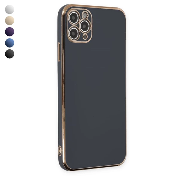 iPhone 11 Pro Max Kılıf Luxury Seri Kamera Korumalı Silikon Kapak ürün görseli 1