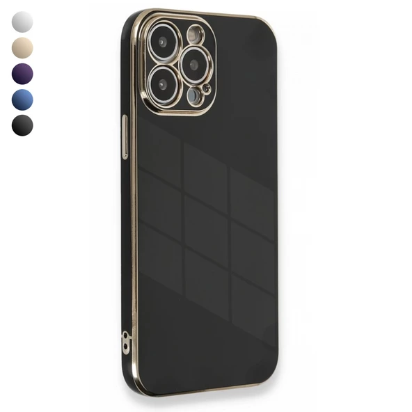 iPhone 13 Pro Max Kılıf Luxury Seri Kamera Korumalı Silikon Kapak ürün görseli 1