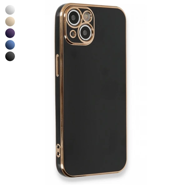iPhone 13 Kılıf Luxury Seri Kamera Korumalı Silikon Kapak ürün görseli 1