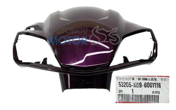 Honda Activa S Gidon Muhafaza Mor (Orjinal) ürün görseli 1
