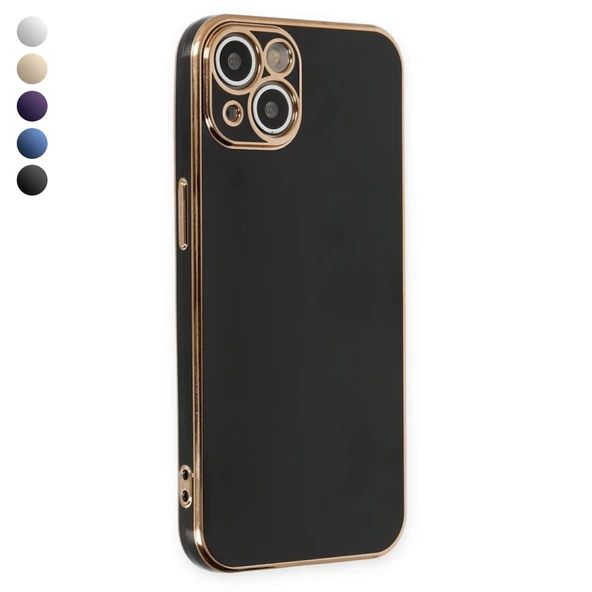 iPhone 14 Kılıf Luxury Seri Kamera Korumalı Silikon Kapak ürün görseli 1