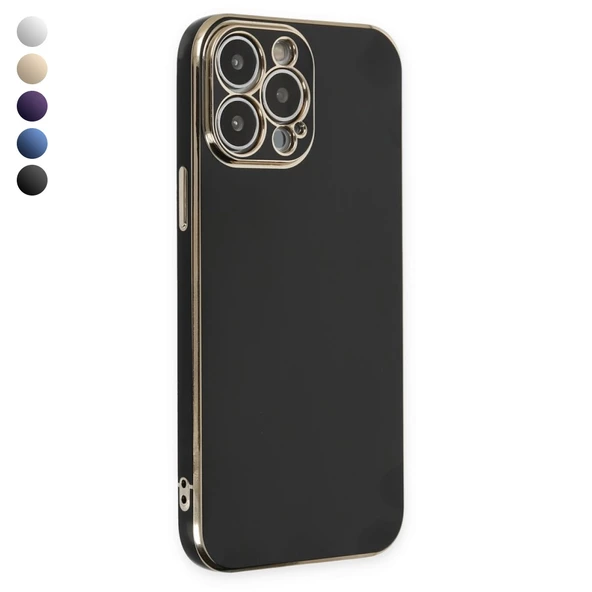 iPhone 14 Pro Kılıf Luxury Seri Kamera Korumalı Silikon Kapak ürün görseli 1