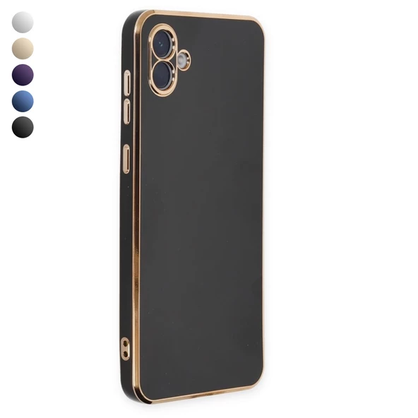 Samsung Galaxy A04 Kılıf Luxury Seri Kamera Korumalı Silikon Kapak ürün görseli 1